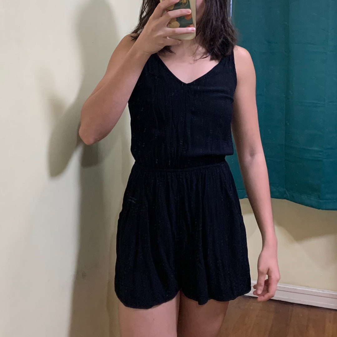 H&m discount black romper