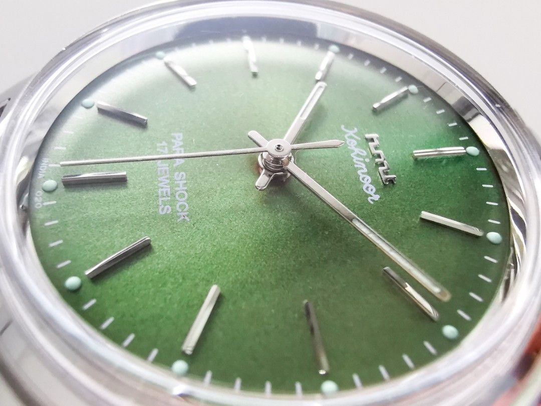 HMT Kohinoor Green Men s Fashion Watches Accessories Watches