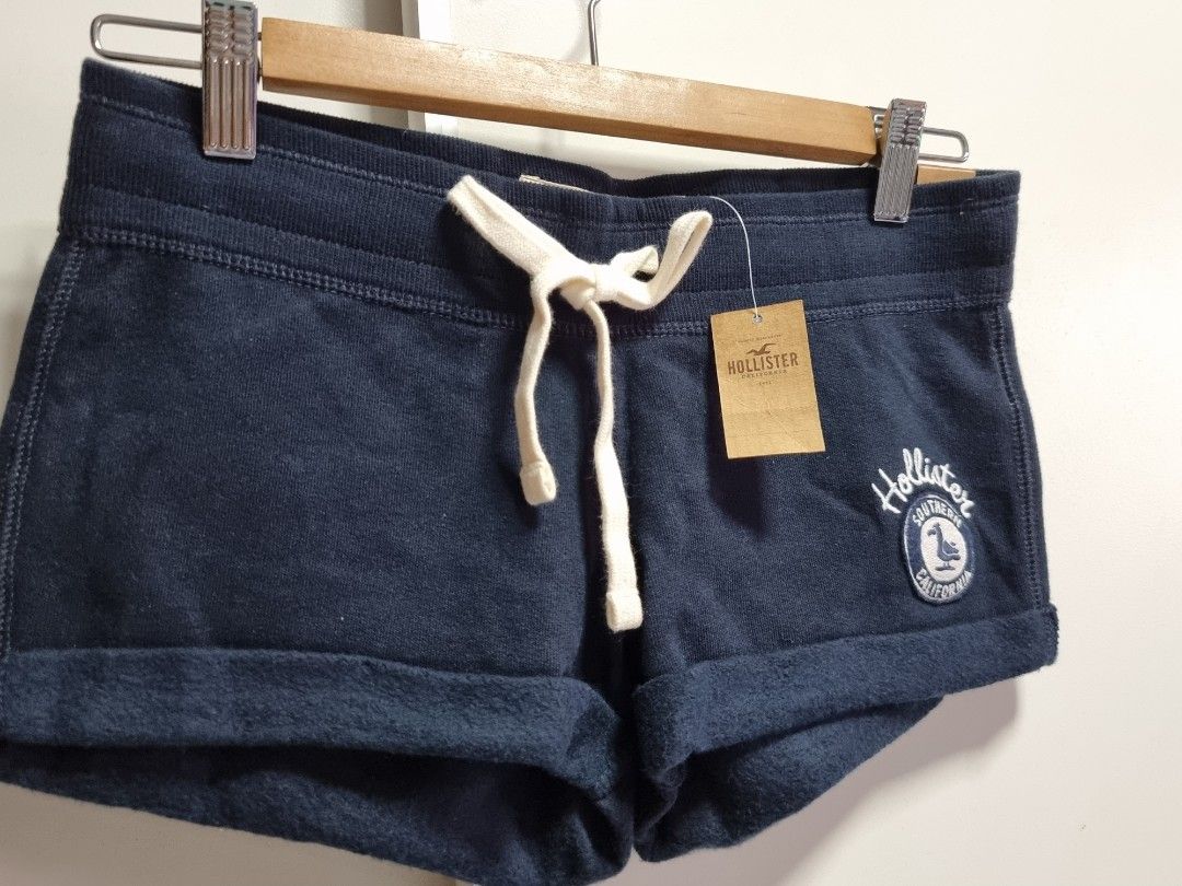 Shorts moletom sale feminino hollister