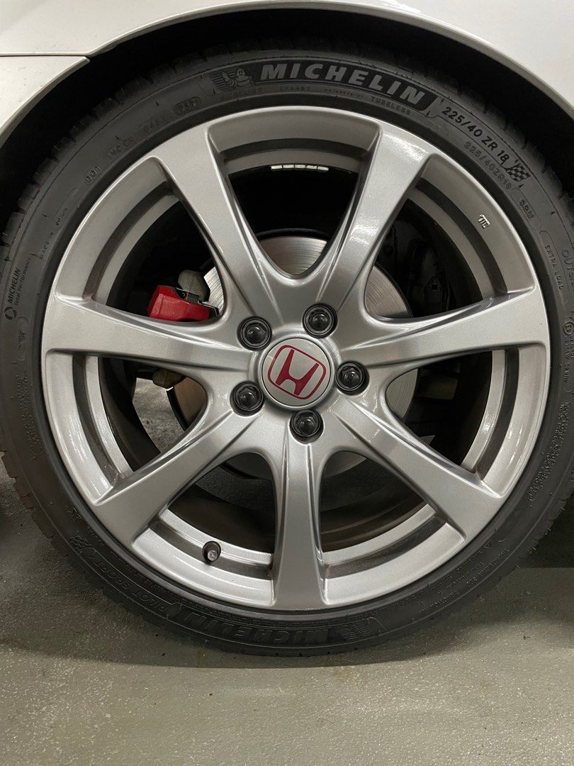 Honda civic type r rim fd2r, Car Accessories, Tyres & Rims on Carousell