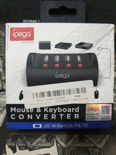 iPega Mouse & Keyboard Converter PS4,XBox1 & Nintendo SWITCH