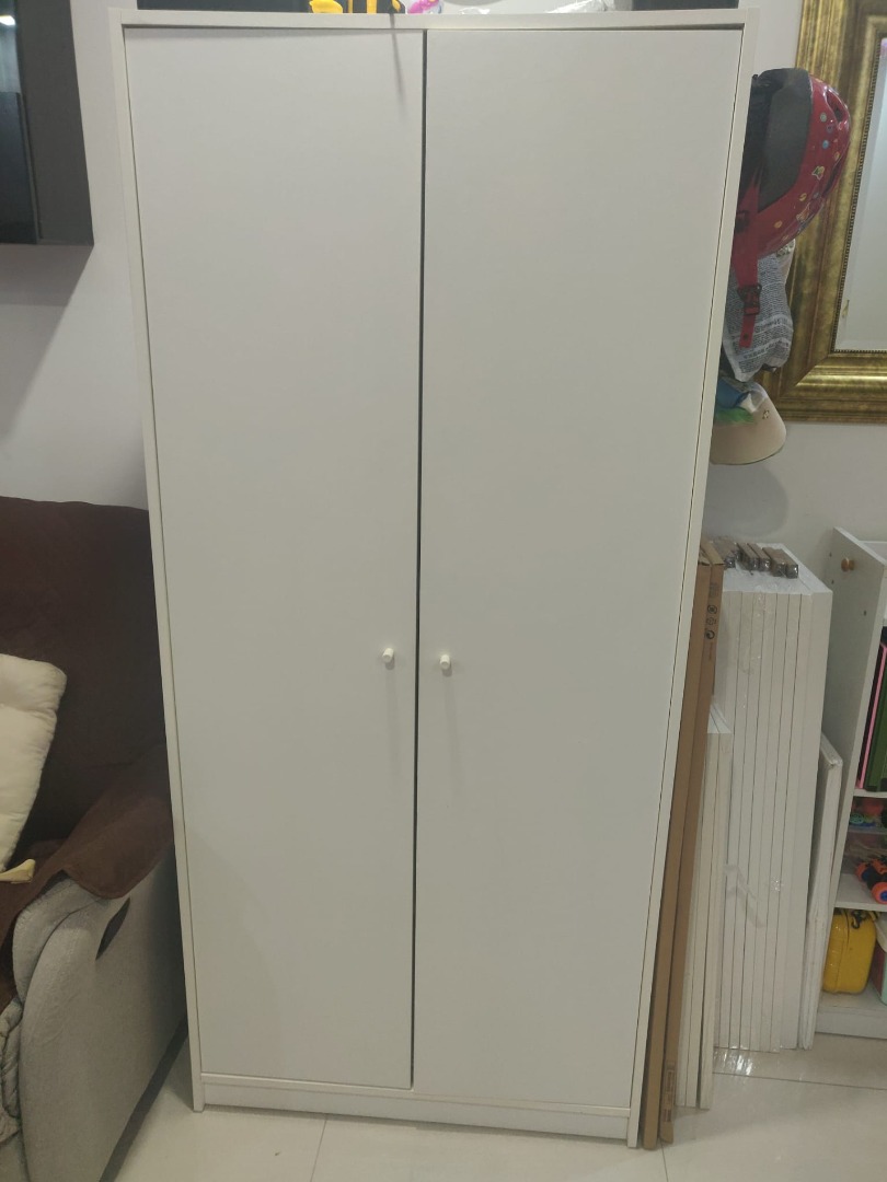 Ikea - KLEPPSTAD Wardrobe, Furniture & Home Living, Furniture, Shelves ...