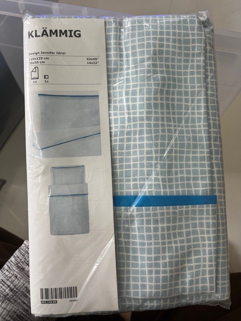 Ikea Baby quilt cover and pillow case, Babies & Kids, Baby Nursery