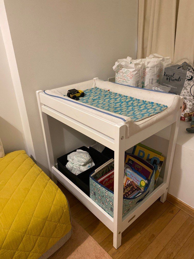IKEA changing table and mat, Babies & Kids, Baby Nursery & Kids