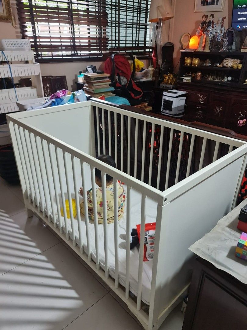Ikea cots and cribs full set, Babies & Kids, Baby Nursery & Kids