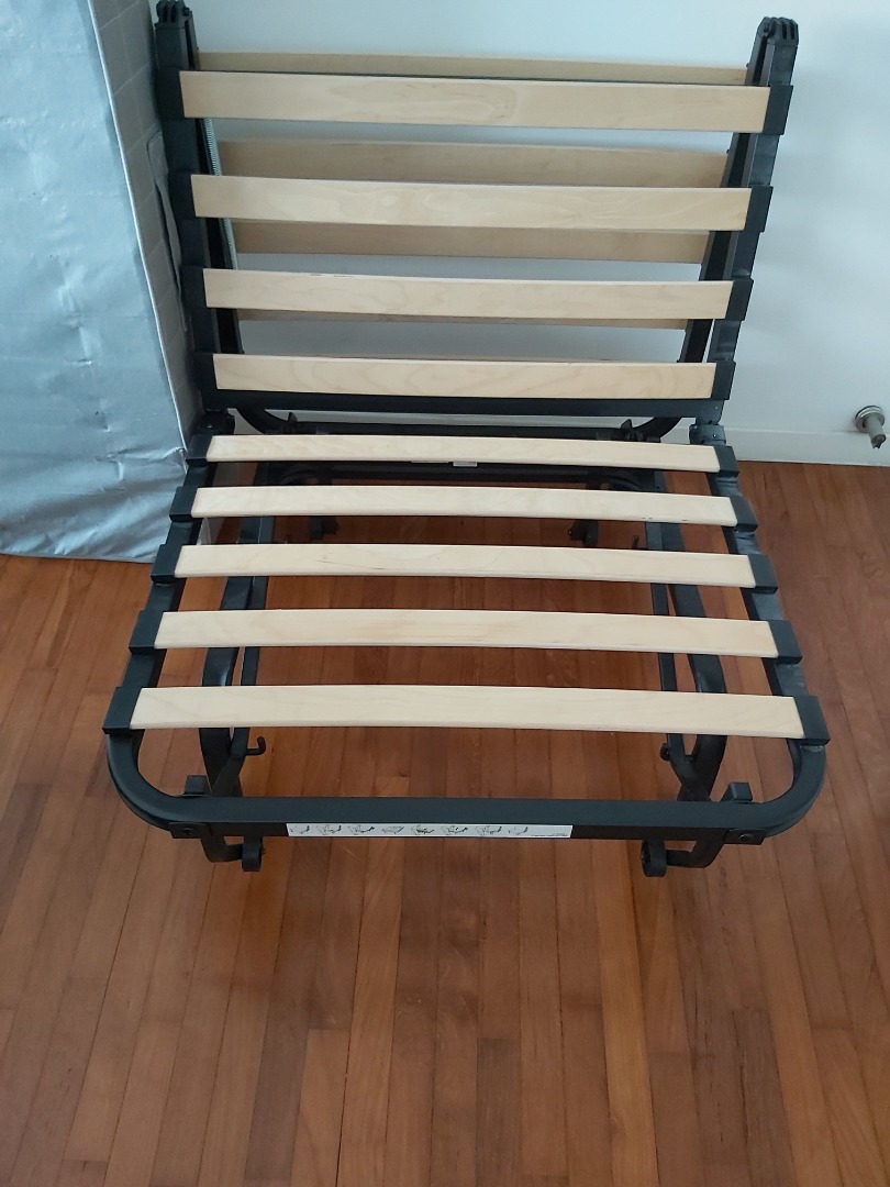 IKEA Foldable Single bed Frame, Furniture & Home Living, Furniture, Bed