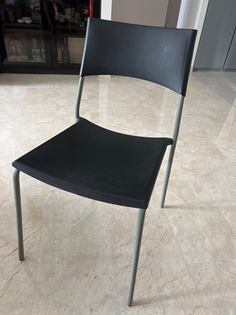 IKEA plastic non foldable chair, Furniture & Home Living, Furniture