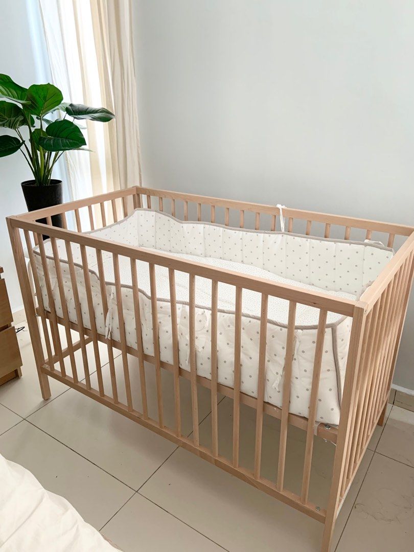 Ikea SNIGLAR baby cot, Babies & Kids, Baby Nursery & Kids Furniture