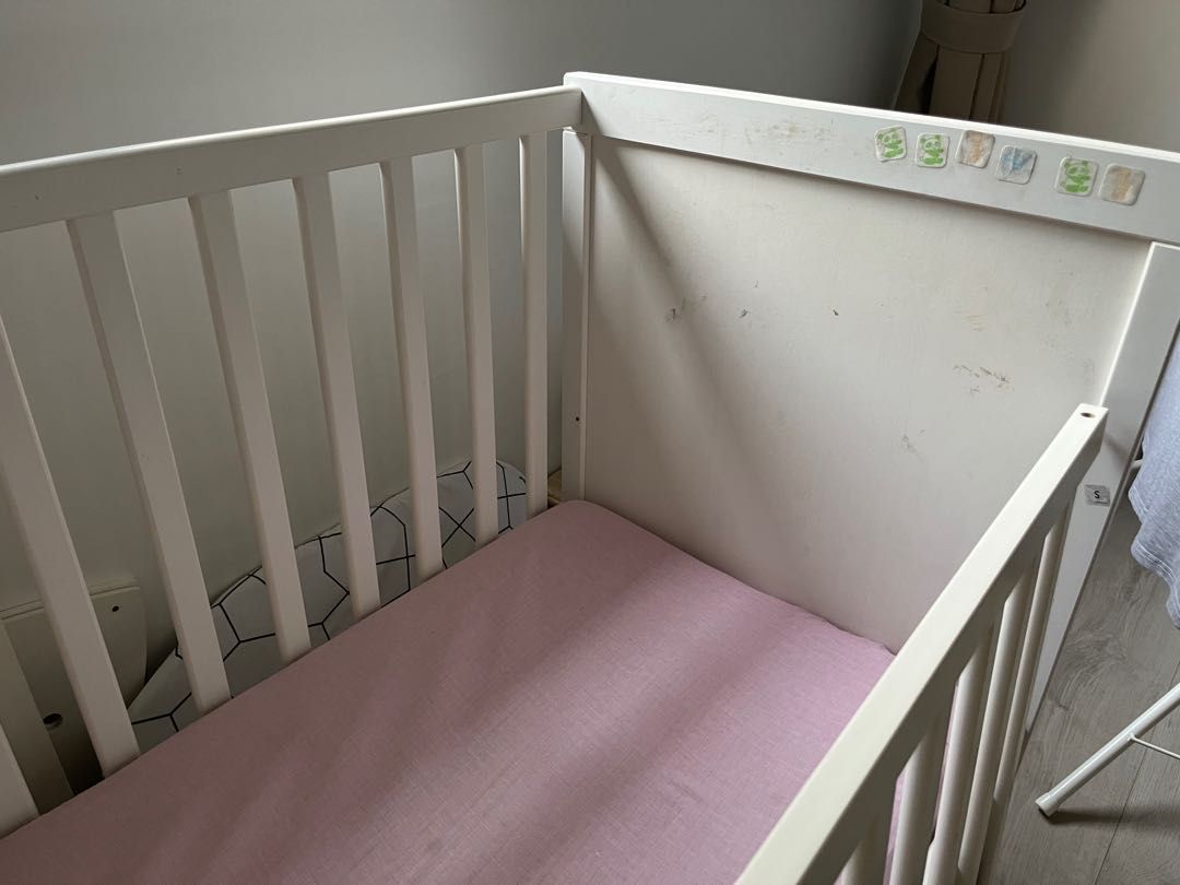 Ikea Sundvik Cot in White Free, Babies & Kids, Baby Nursery & Kids