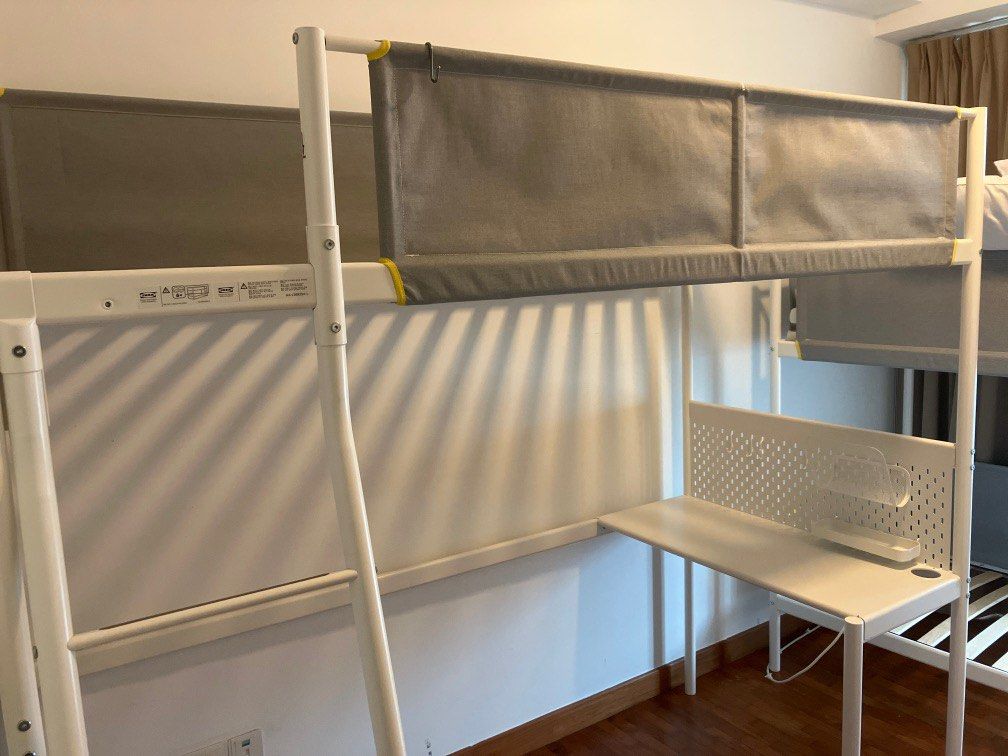 IKEA Vitval loft bunk bed like new, Furniture & Home Living