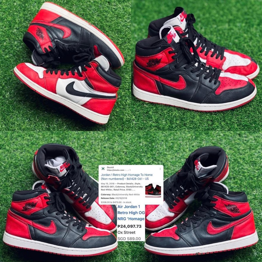 Air jordan 1 homage to home stockx discount