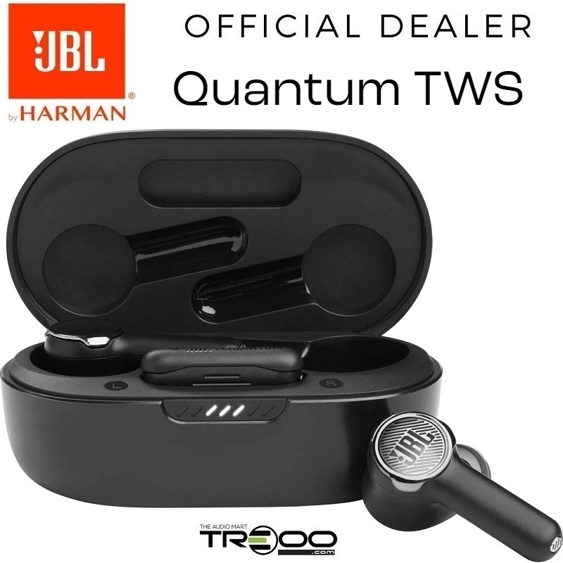 JBL Quantum TWS Wireless Bluetooth NoiseCancelling InEar Earphone