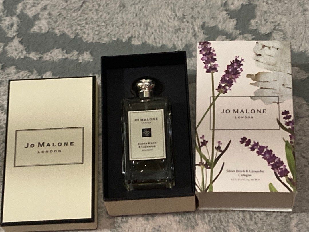 Jo Malone Lavender & Silver Birch 100ml, Beauty & Personal Care