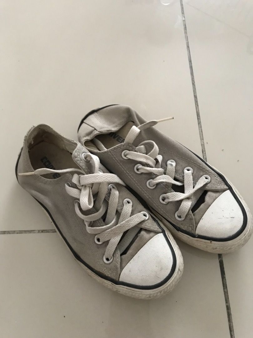 Kasut converse gray