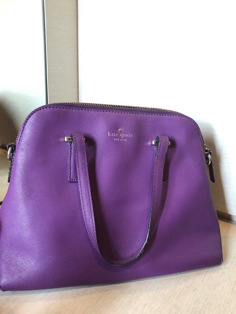 Kate Spade purple crossbody bag, Luxury, Bags & Wallets on Carousell