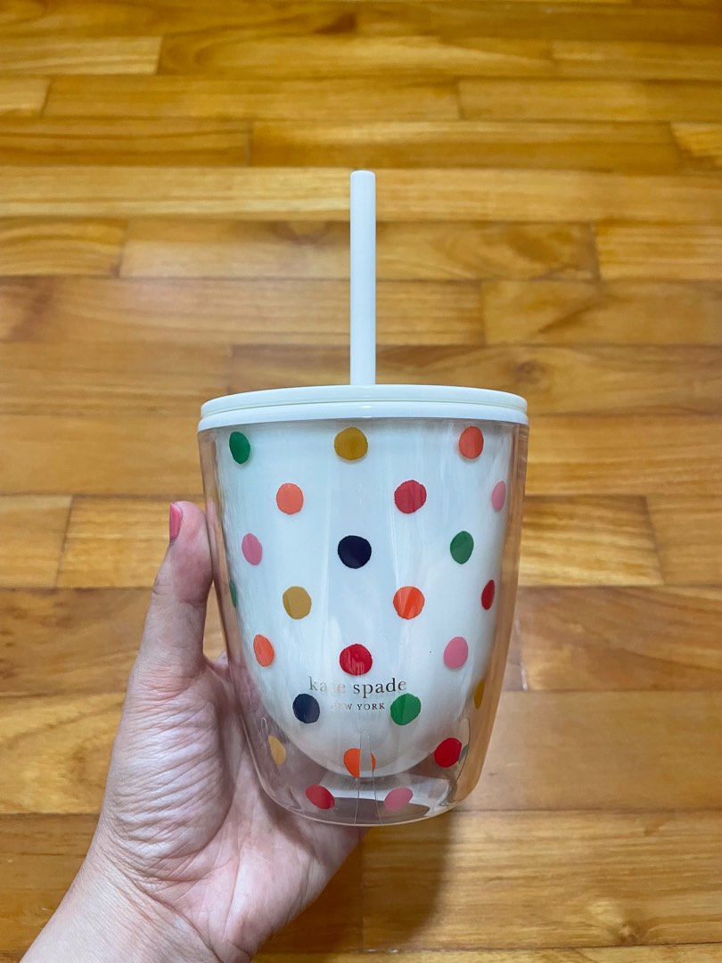 Kate Spade Tumbler, Furniture & Home Living, Kitchenware & Tableware