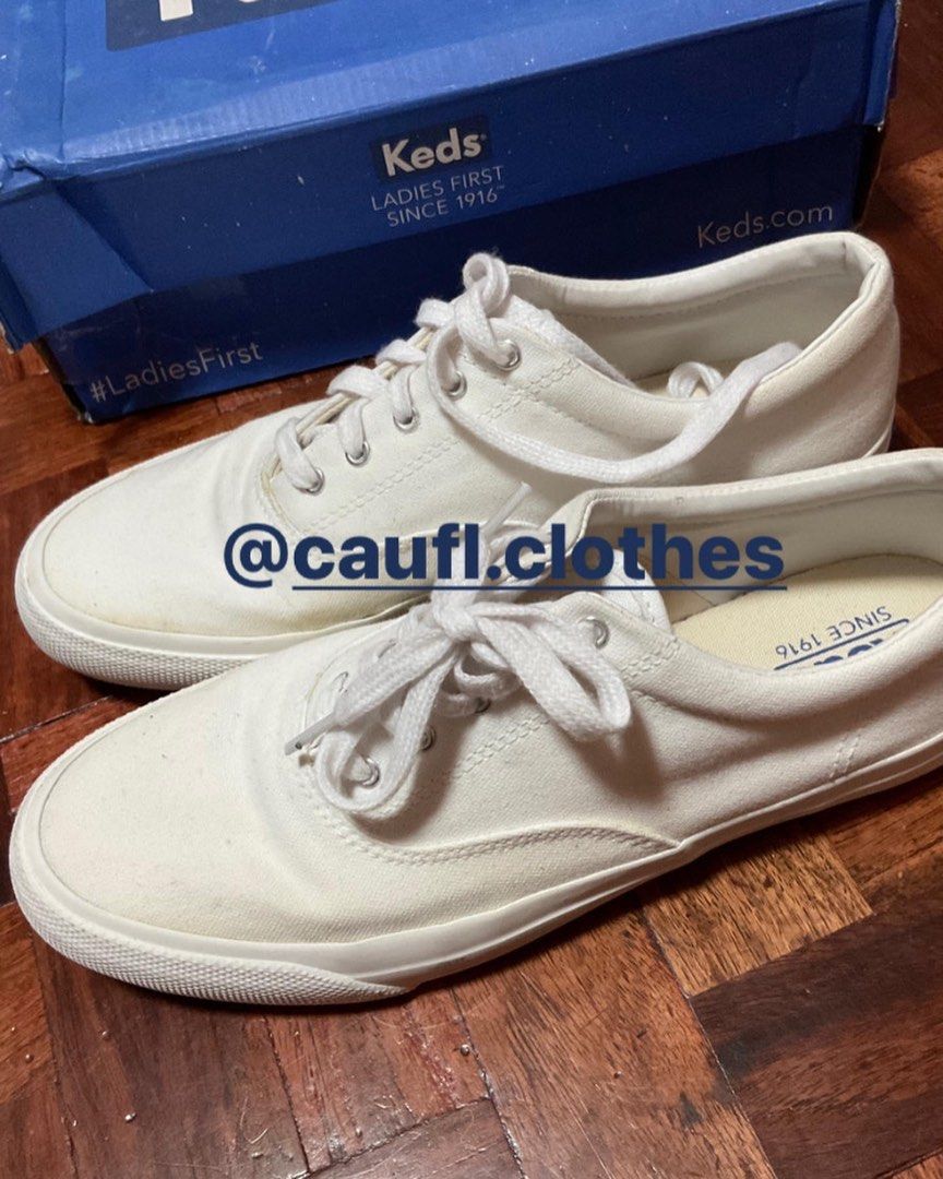 Keds anchor canvas white on sale