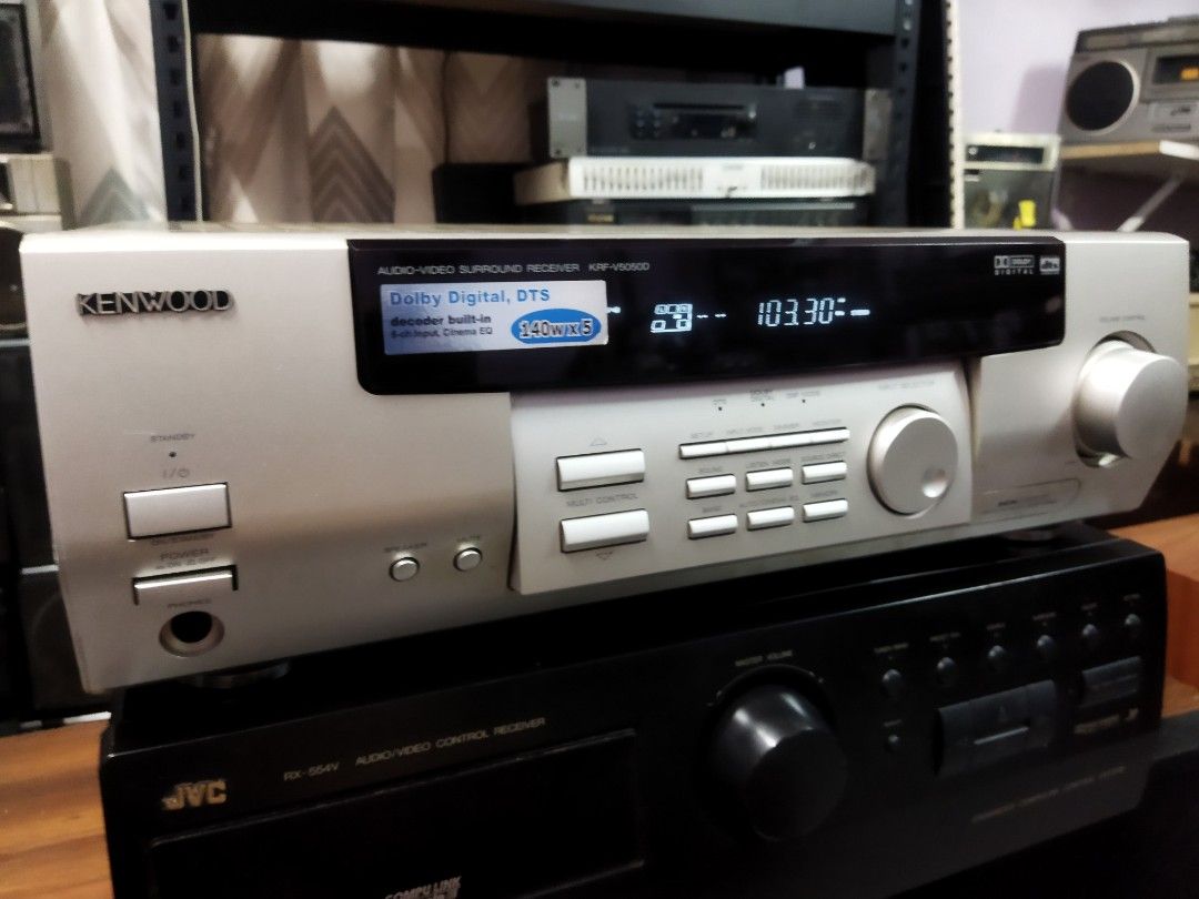 Kenwood Receiver Amplifier KRFV5050D, Audio, Soundbars, Speakers