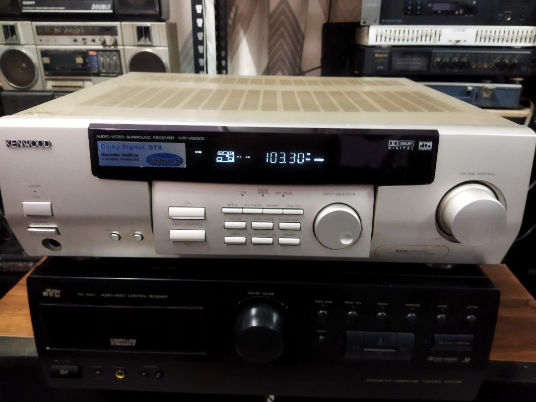 Kenwood Receiver Amplifier KRFV5050D, Audio, Soundbars, Speakers
