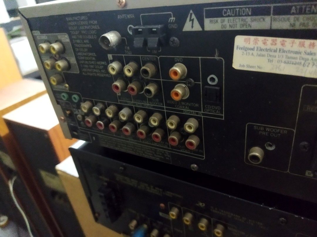 Kenwood Receiver Amplifier KRFV5050D, Audio, Soundbars, Speakers