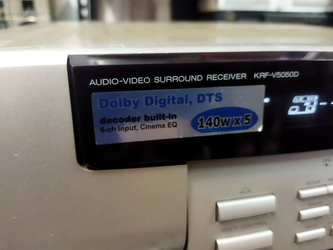 Kenwood Receiver Amplifier KRFV5050D, Audio, Soundbars, Speakers