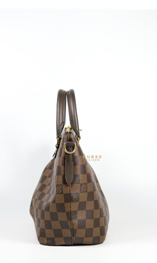 7427-2 Damier Ebene Siena PM Date Code: RI0168 Condition: Used 7.5