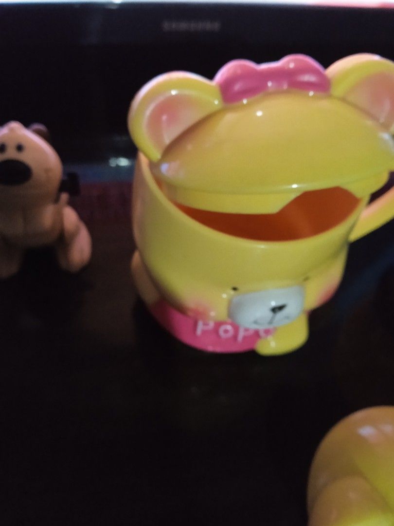 Kid's Cup collectible (Category: Coffee & Tea Tableware) located in Manila. Submitted by zayler (Listing ID 1209066680, Image 3). Description: Kid's cup collectible - 395 Package Price for 3pcs •can be used as display •can be used as drinking cup for milk or juice for cold or warm only •material: hard plastic.