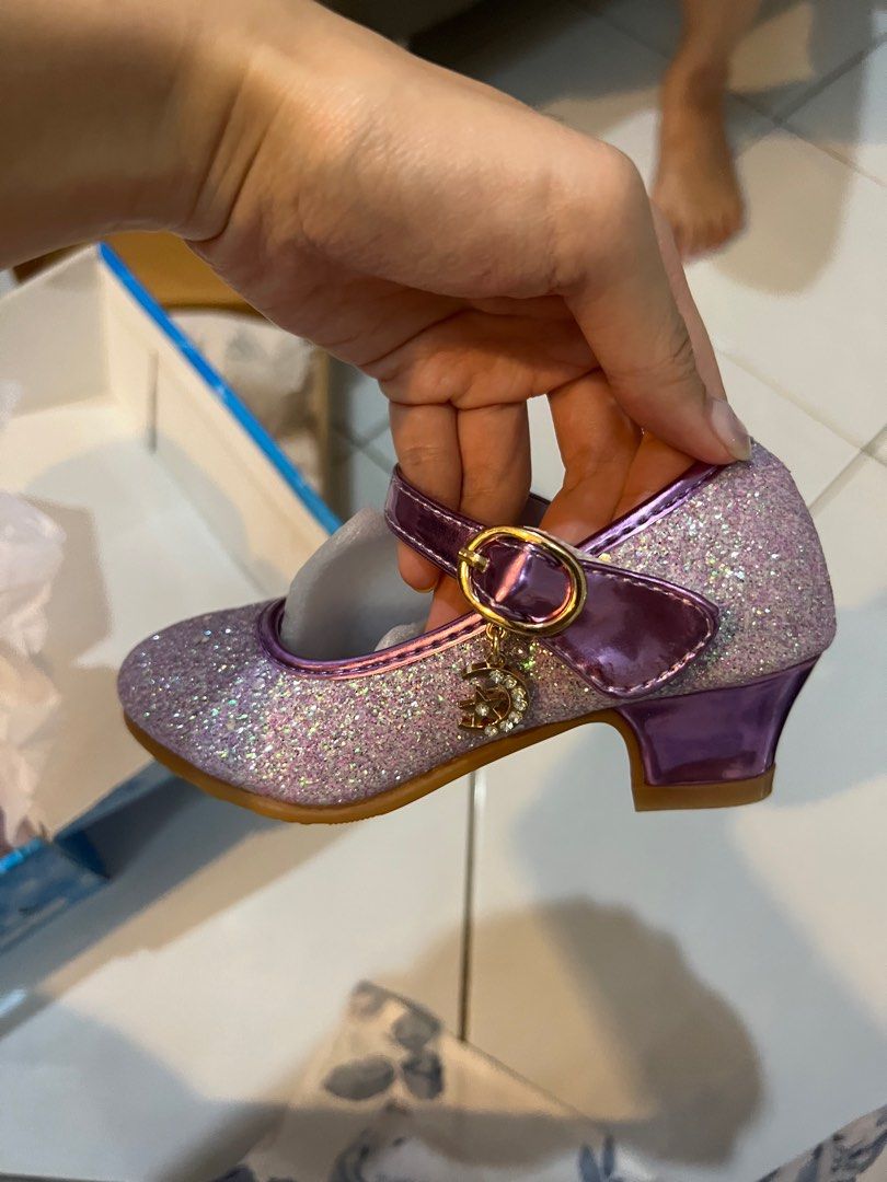 Disney Princess Kids Snow White Heel Shoe - Pink - Size 12 | BIG W