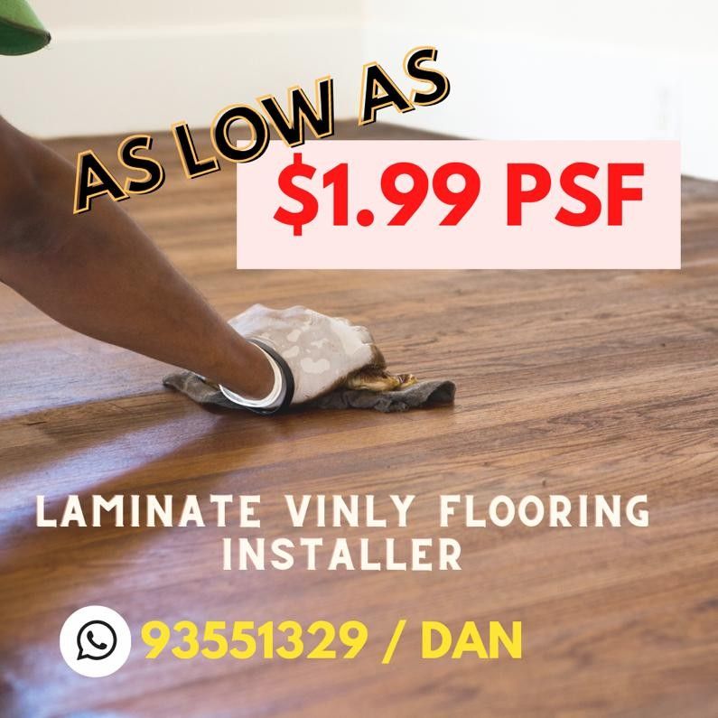 Laminate Vinyl Flooring Installer, Home Services, Renovations, Flooring