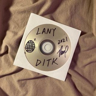 LANY [Hand-Signed, Hand-Drawn by Paul] Dancing In The Kitchen Single CD (Test Pressing) - SEALED