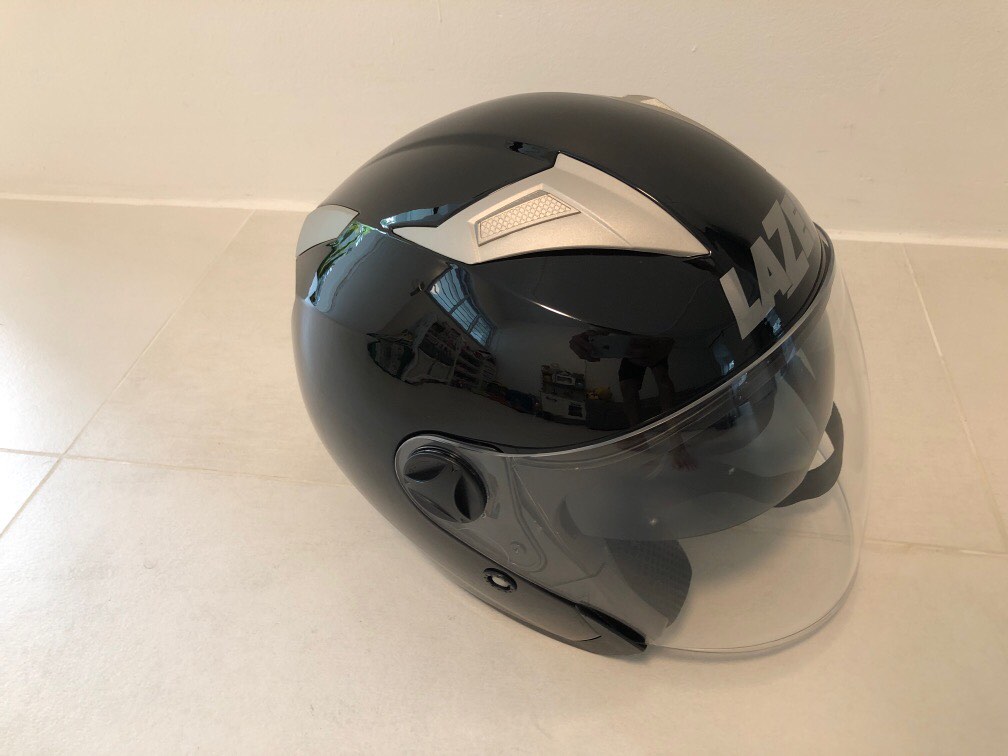 Laser helmet, Motorcycles, Motorcycle Accessories on Carousell