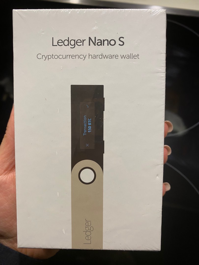 Ledger Nano S cold storage wallet, 電腦＆科技, 電腦周邊及配件, 硬碟及儲存器 Carousell