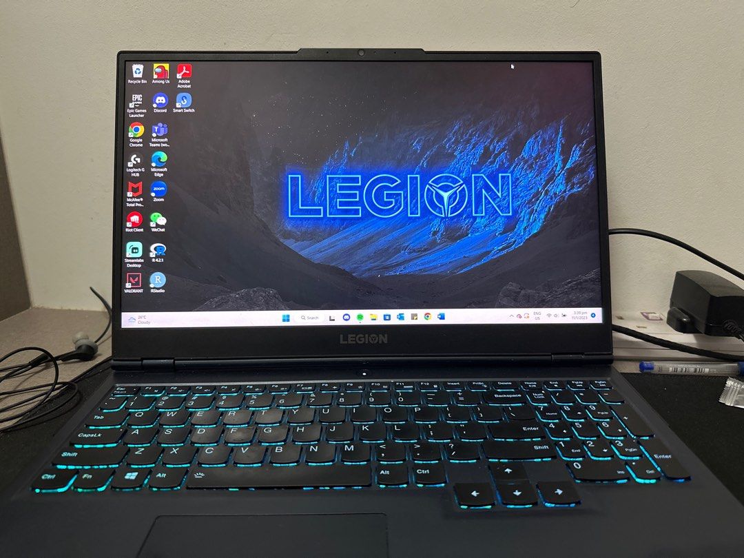 Lenovo legion 5 RTX 3060, 512GB, 16GB ram, Computers & Tech, Laptops ...