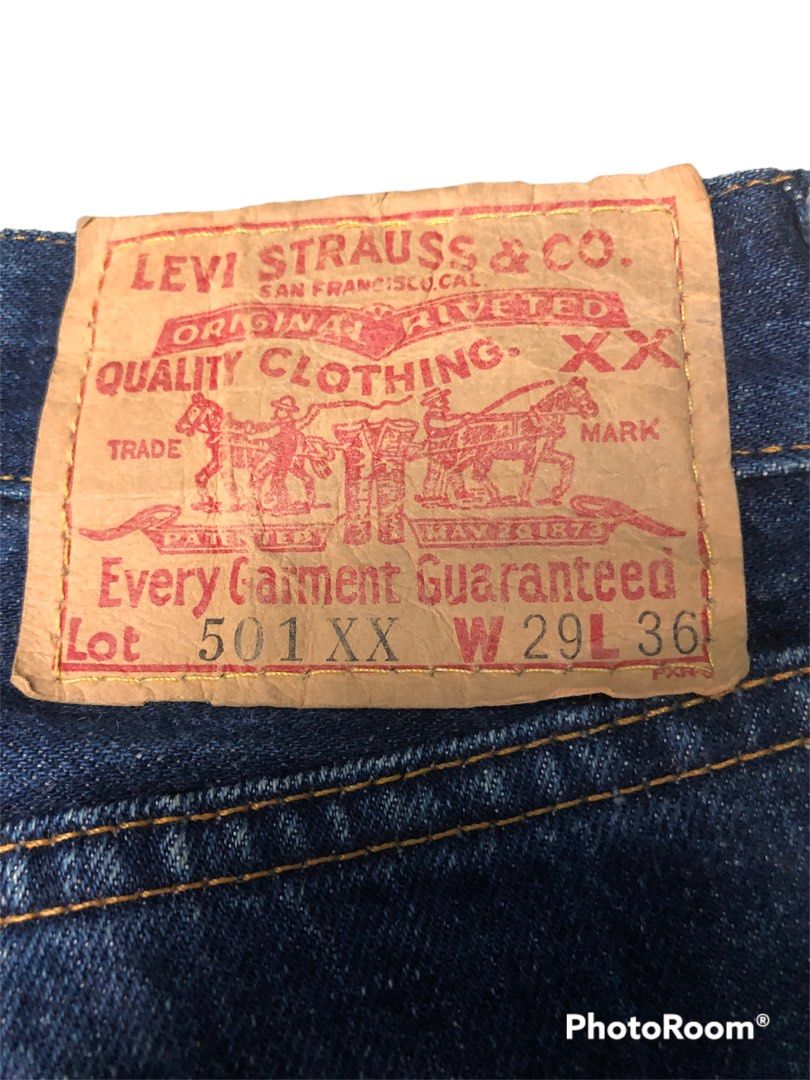 LEVIS 501xx button 555 LVC 90s, Men's Fashion, Bottoms, Jeans on Carousell