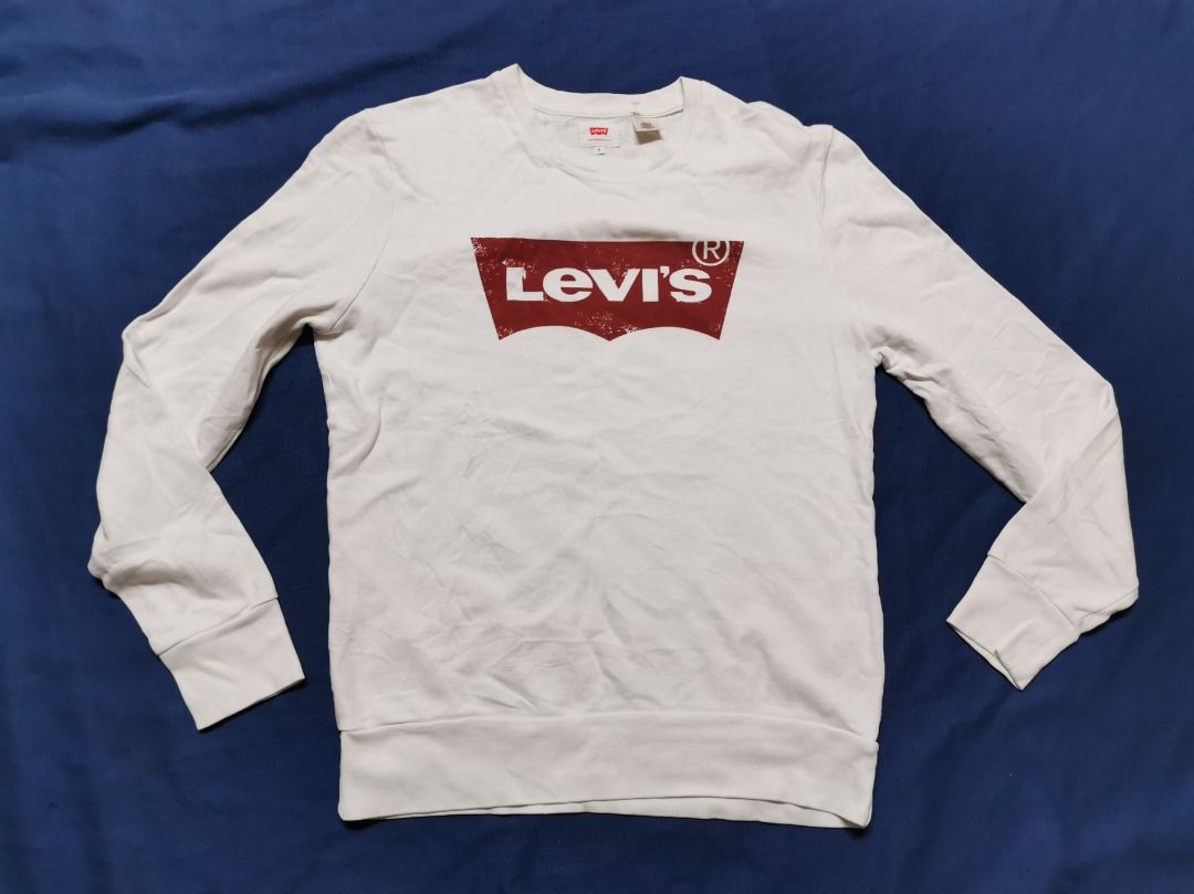 Levis logo white new arrivals