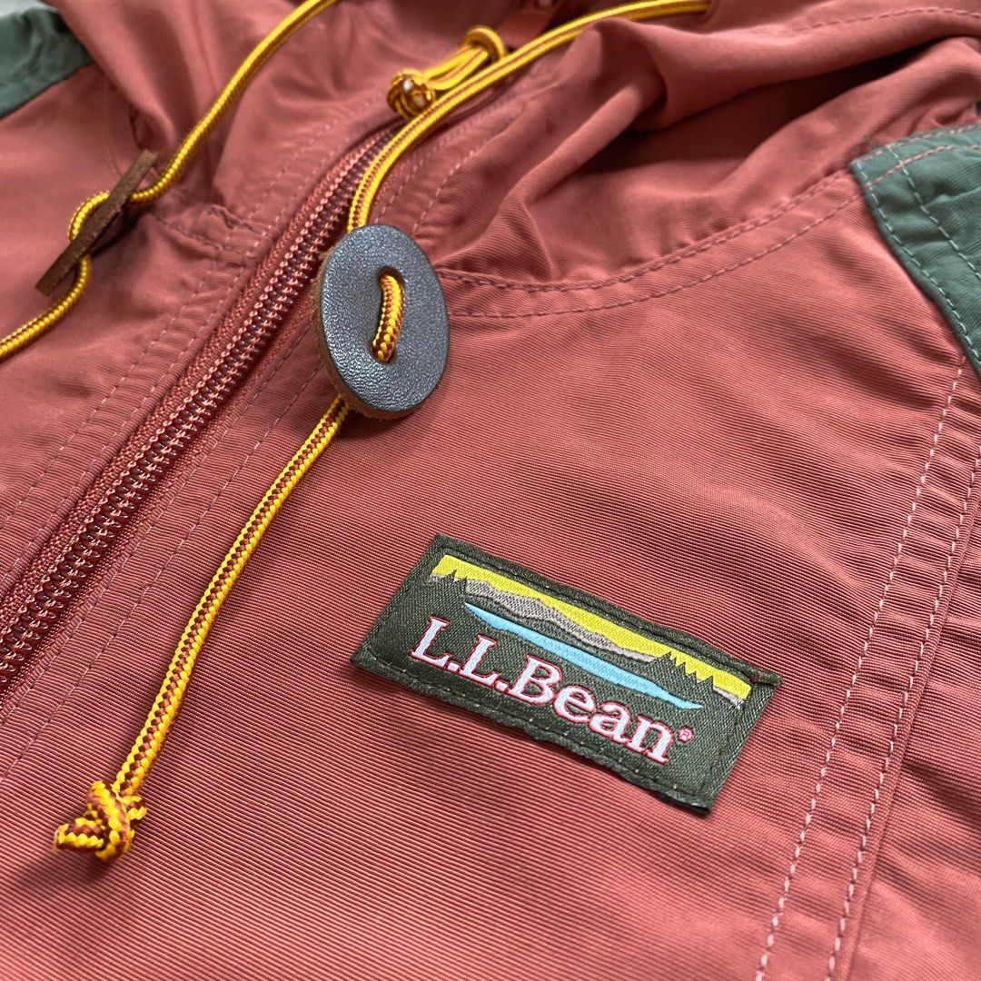 LL BEAN QUARTER ZIP MOUNTAIN CLASSIC ANORAK HALF ZIP PULLOVER