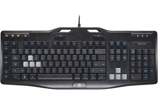 Logitech G105 Wired Gaming Keyboard, 電腦周邊及配件, 電腦鍵盤及相關產品- Carousell