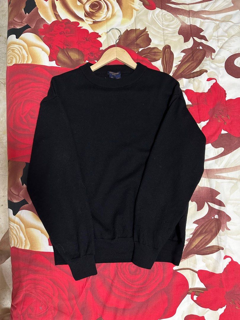 Louis Vuitton Monogram Jacquard Crew Neck Sweater  The Lux Portal