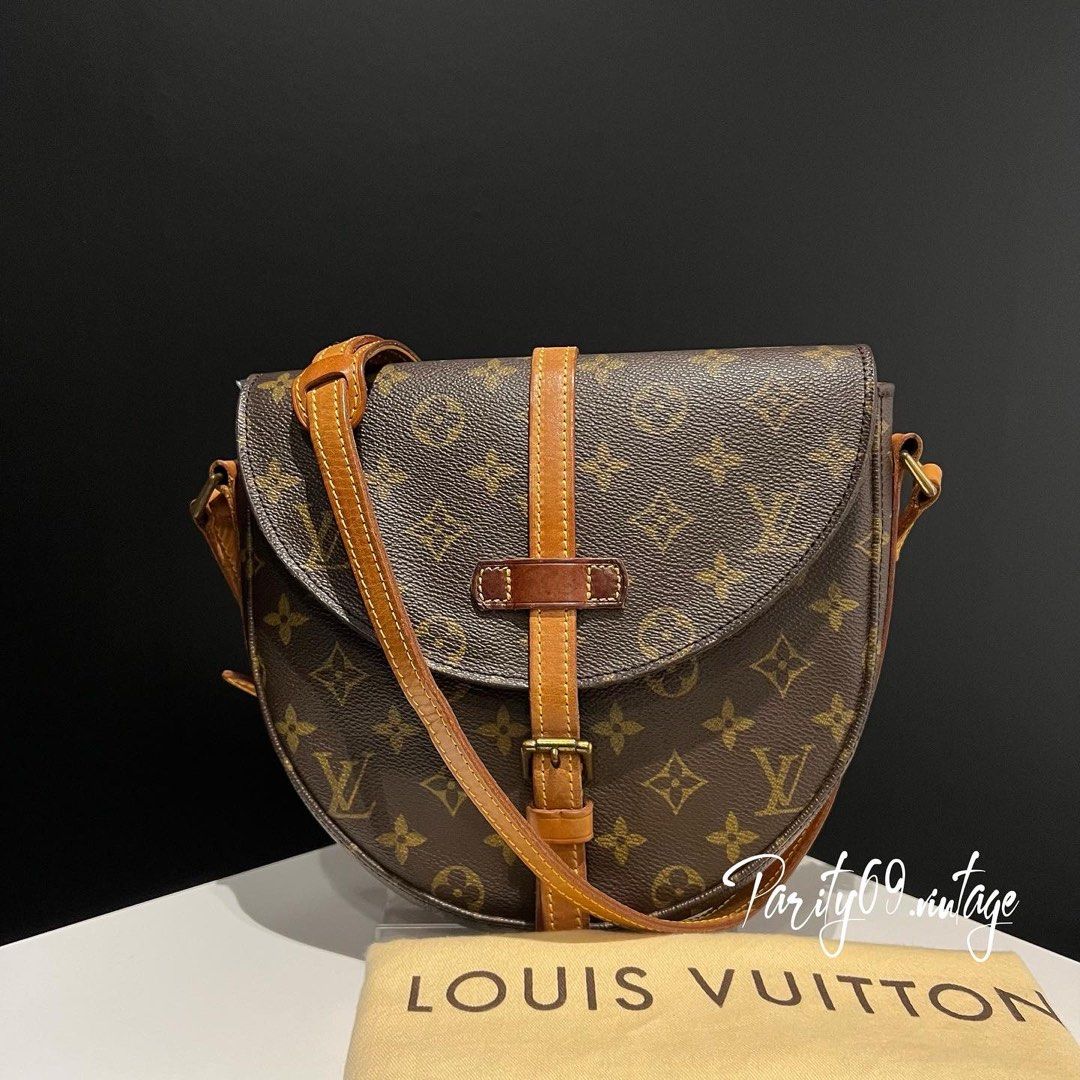 Louis Vuitton Monogram Chantilly MM Shoulder CrossBody Bag M51233