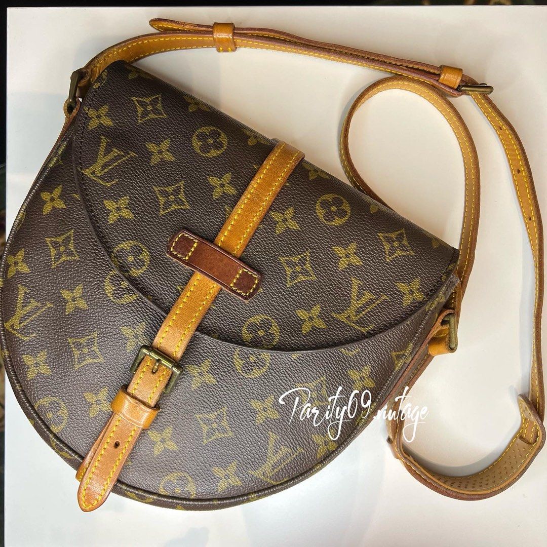 Louis Vuitton Monogram Chantilly MM Shoulder CrossBody Bag M51233