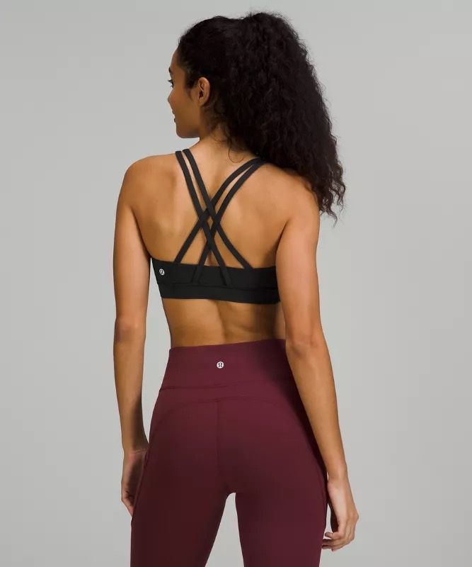 NWT Lululemon Energy Bra - Cacao, Women's Fashion, Activewear on Carousell