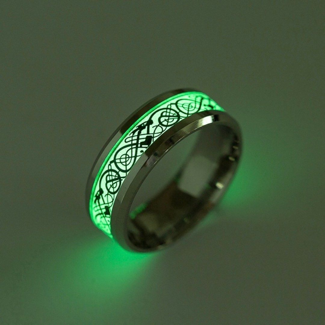 Luminous Glow in the Dark Ring Unisex Men s Fashion Watches