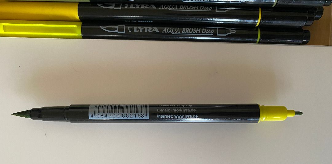 Lyra Aqua Duo Brush Markers (Natural Set), Hobbies & Toys, Stationary &  Craft, Craft Supplies & Tools on Carousell