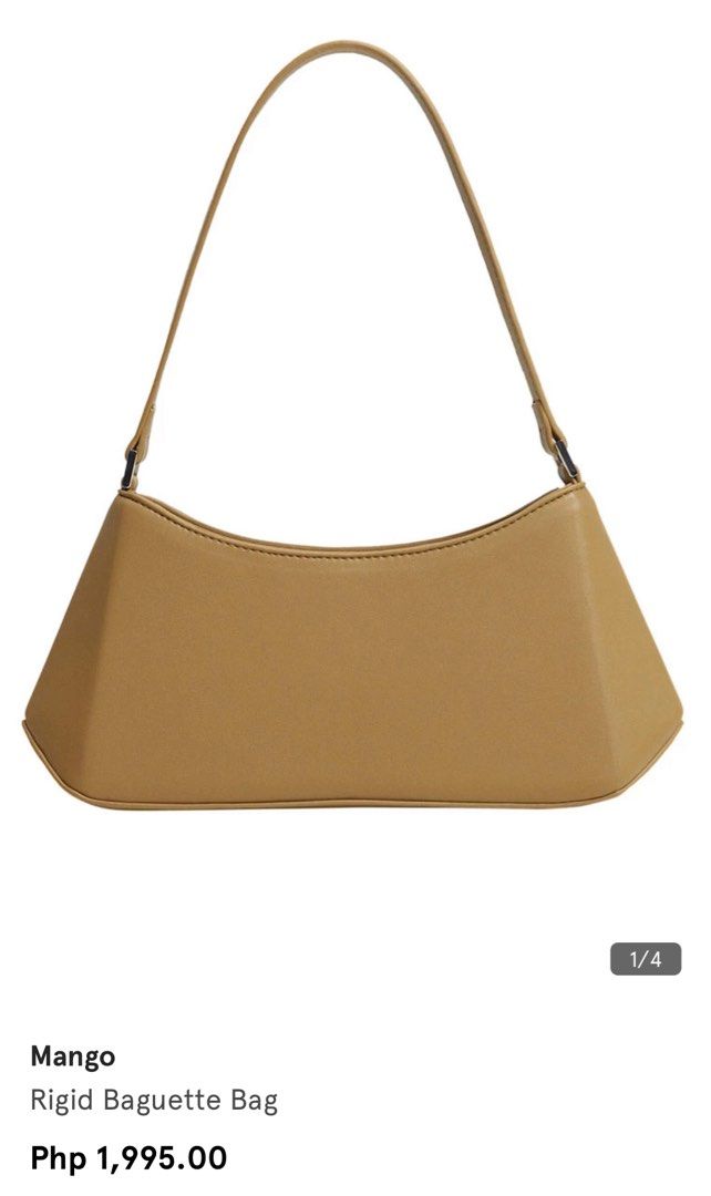 Mango Rigid Baguette Bag