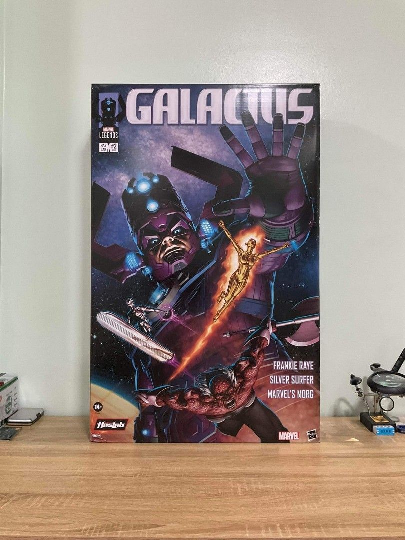 Marvel Legends Series Haslab Galactus (Category: Figurines & Statues) located in Valenzuela. Submitted by yen_taw (Listing ID 1208994872, Image 1). Description: Marvel Legends Series Haslab Galactus Mint in Sealed Box Php 33,500.00 ALSO OPEN FOR TRADE Meetups: Sm Valenzuela / Sm Grand Central Grab / Lalamove: Buyers account.