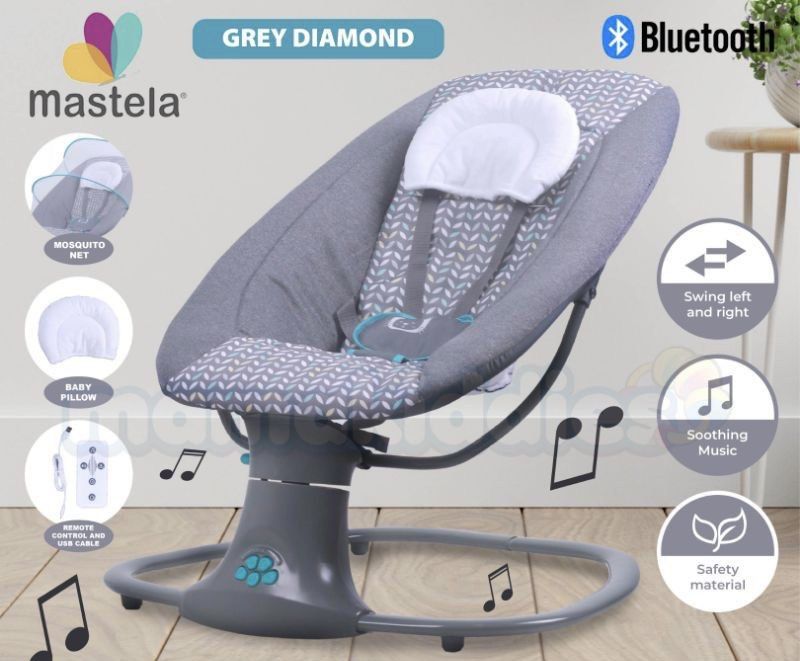 Mastela Baby Swing Deluxe 3in1 Multifunctiona Baby Auto Swing, Babies