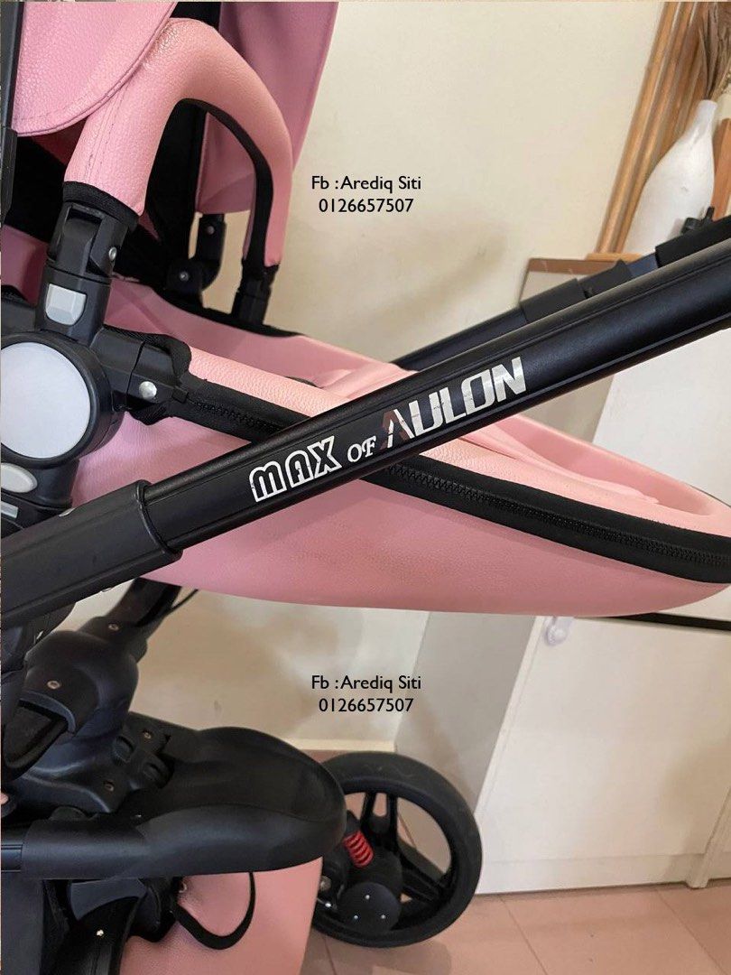 Max of aulon stroller 2025 pink