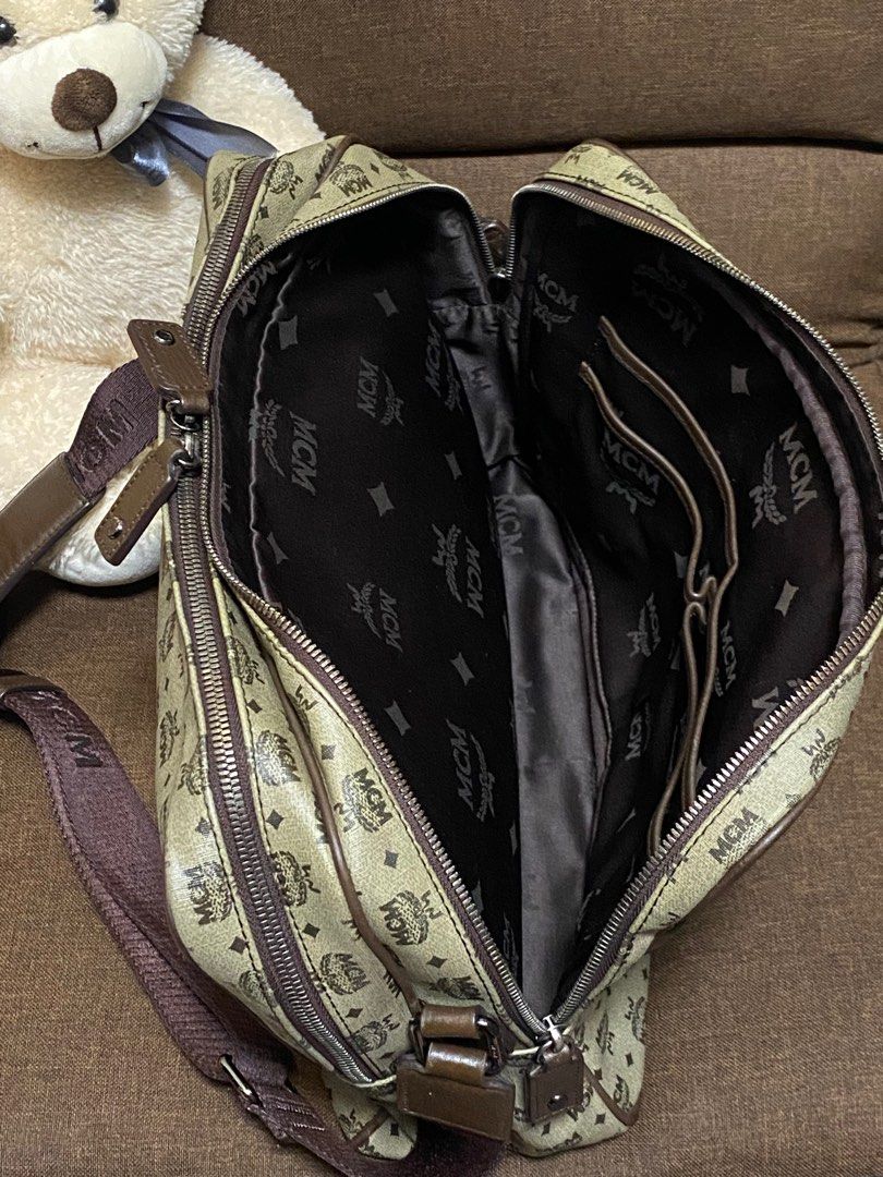 MCM Messenger Bag Limited Edition, Luxury, Bags & Wallets on Carousell