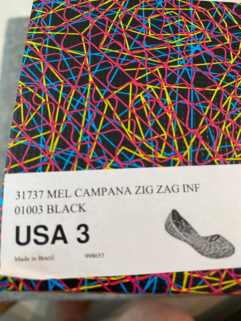 Melissa Shoes Mel Campana Zig Zag USA 3