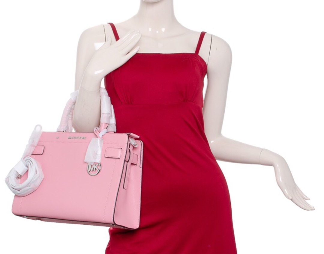 Michael Kors Red And Pink Sleeveless Georgette Carnation Dress 2  eBay